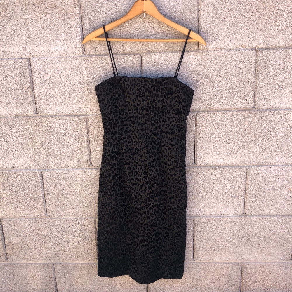NWOT Y2K Leopard Guess Dress
